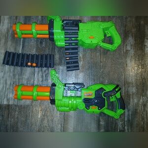 Green and Orange Toy Blaster